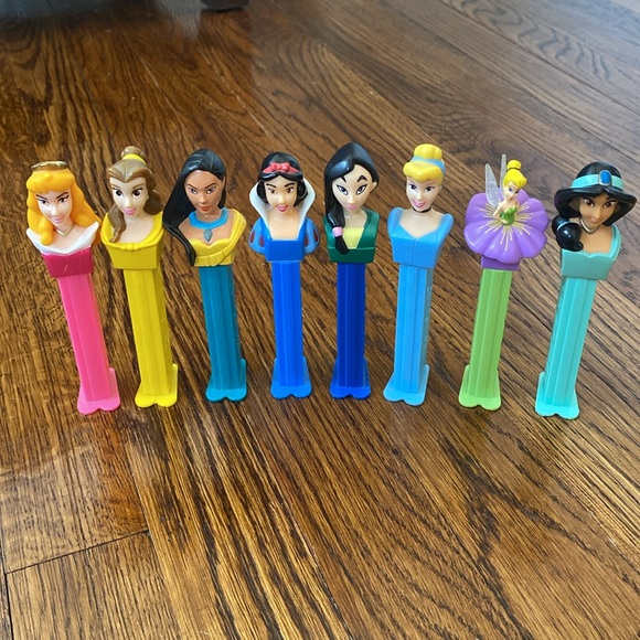 Disney Other - Disney Princesses Pez Dispensers - Cinderella, Pocahontas, Belle, Snow White